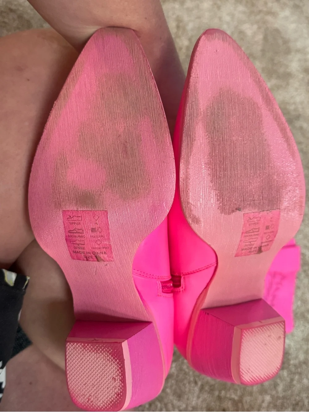 Barbie cowboy boots! Super cute and cozy